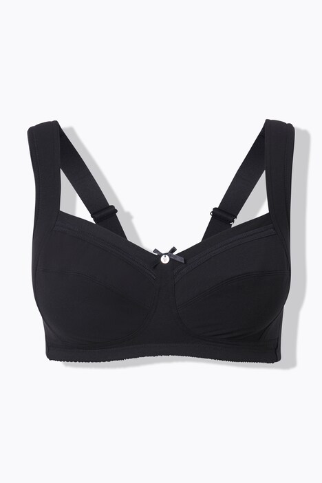 Soutien-gorge de maintien, sans armatures, dentelle - bonnets C-H