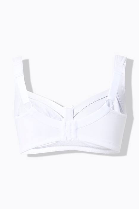 Odlehčující podprsenka, bez kostic, krajka, košíčky C-H