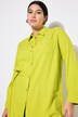 Textured Long Sleeve Button Down Tunic Shirt