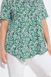 T-shirt, lynlåssøm, A-form, rund hals, korte ærmer