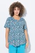 T-shirt, lynlåssøm, A-form, rund hals, korte ærmer