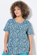 T-shirt, lynlåssøm, A-form, rund hals, korte ærmer