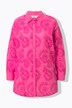 Bluse, A-form, hulbroderi, lange ærmer