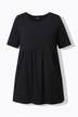T-shirt dal taglio svasato con cucitura elastica, scollo a girocollo e mezze maniche