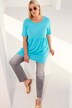 Short Sleeve Empire Waist Knit Tunic