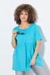 Short Sleeve Empire Waist Knit Tunic