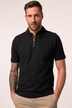 Polo JP 1880 à manches courtes, tissu piqué et fermeture zippée - jusqu'au 8 XL