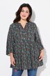 Bluse, minimalistisk blomstermønster