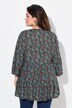 Bluse, minimalistisk blomstermønster