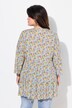 Bluse, minimalistisk blomstermønster