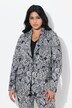 Blazer, jacquardpatroon, reverskraag, lange mouwen