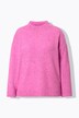 Pull oversize, maille chinée