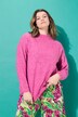 Pull oversize, maille chinée