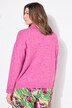 Pull oversize, maille chinée