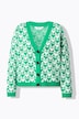 Chaqueta de punto, oversize, Hearts