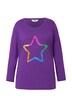 Tričko s dlouhými rukávy, neonové hvězdy