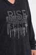Langermet skjorte, comfort fit, glitter stone statement
