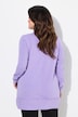 T-shirt coupe Comfort Fit, manches longues, message avec petits strass scintillants