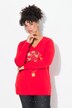 Long-sleeve classic fit balloon print shirt