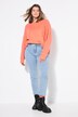 Jean Mom 5 poches, délavage clair, coupe Wide