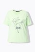 T-shirt, palm springs, klassisk, rund hals og korte ærmer