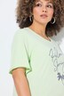 T-shirt, palm springs, klassisk, rund hals og korte ærmer