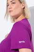 Maglia funzionale con UPF 50+, scollo a girocollo, mezze maniche e materiale riciclato