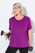 Maglia funzionale con UPF 50+, scollo a girocollo, mezze maniche e materiale riciclato