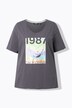 T-shirt, motif California. Encolure V et manches courtes