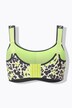 Soutien-gorge de sport, sans armatures, motif léopard - bonnet C-E