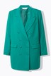 Blazer, rett passform, dobbelspent, revers, langermet