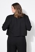 Blazer, løs passform, cropped