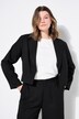Blazer, løs passform, cropped