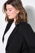 Blazer, løs passform, cropped