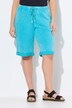 Sweatshort Mary, wijde pijpen, vintage look, elastische tailleband