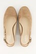 Leren pumps, suède, siergesp, wijdte H