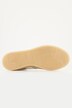 Sneaker, Metallic-læderlook, bredde H