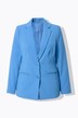 Blazer, figursydd passform, reversert krage, knappelukking