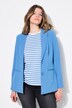 Blazer, figursydd passform, reversert krage, knappelukking