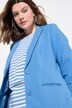 Blazer, figursydd passform, reversert krage, knappelukking