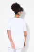 Camiseta, forma en A, motivo de flores