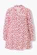 Blouse motif cœurs, coupe évasée