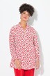 Blouse motif cœurs, coupe évasée