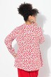 Blouse motif cœurs, coupe évasée