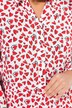 Blouse motif cœurs, coupe évasée
