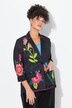 Blazer, Classic Fit, Scuba, estampado de flores
