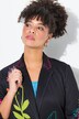 Blazer, Classic Fit, Scuba, estampado de flores