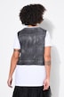 Comfort fit vest print T-shirt