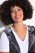Comfort fit vest print T-shirt