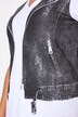 Comfort fit vest print T-shirt